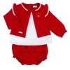 Amore By Kris X Kids Winter Girls Jam Pant Set Classic Red 7002