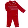 Amore By Kris X Kids Winter Boys Top And Trouser Classic Red 7006