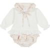 Deolinda Winter Girls Bloomers And Top Florence Baby Pink DB124702