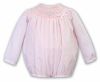 Sarah Louise Heritage Collection Winter Bubble With Smocking Pink C6004