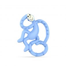 Matchstick Monkey Mini Teething Toy Light Blue