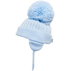 Sätila Pom-pom Hat Twine Light Blue