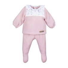 Calamaro Baby Navia Footed Two Piece Nude 11018