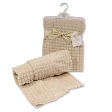 Snuggle Baby Jacquard Wrap Squares Taupe