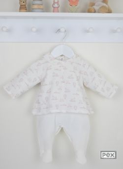 Pex Pink Layered Sleepsuit