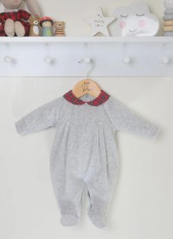 Pex Snuggle Velour Sleepsuit