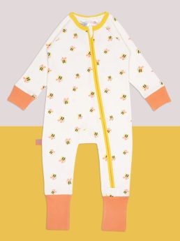 Blade & Rose Honey Bee Zip Up Romper