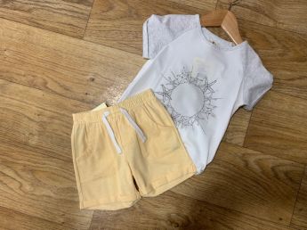 Ettie & H Ruan T-shirt White Starfish Set