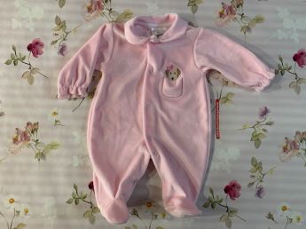 Pex Girls Goldie Sleepsuit Pink