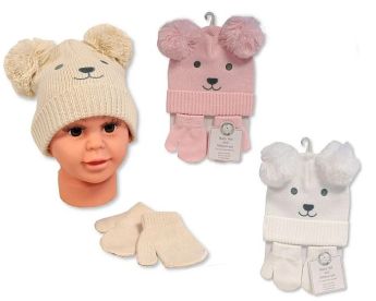 Snuggle Baby Hat And Mitten Set