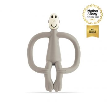 Matchstick Monkey Original Teething Toy Grey