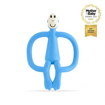 Matchstick Monkey Original Teething Toy Light Blue