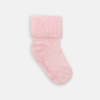 The Little Sock Company Cosy Stay On Winter Warm Non-Slip Socks Pink