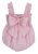 Calamaro Baby Rodas Romper And Headband Pink 32469