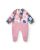 Tuc Tuc Hedgehog Forest Plush And Woven Romper Pink 8896