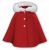 Sarah Louise Winter Cape Red 013169