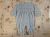 Pex Smocked Velour Sleepsuit Pale Blue