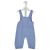 Dandelion Knitted Dusky Blue Dungaree With Vest A3006B