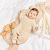 Dandelion Knitted Hooded Pramsuit Taupe A4290