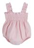 Calamaro Baby Rodas Romper And Headband Pink 32469