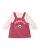 Tuc Tuc Hedgehog Forest T-Shirt And Velvet Pinafore 8891